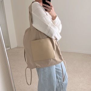 Oad New York backpack tote